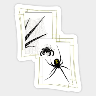 Black Widow V13 Sticker